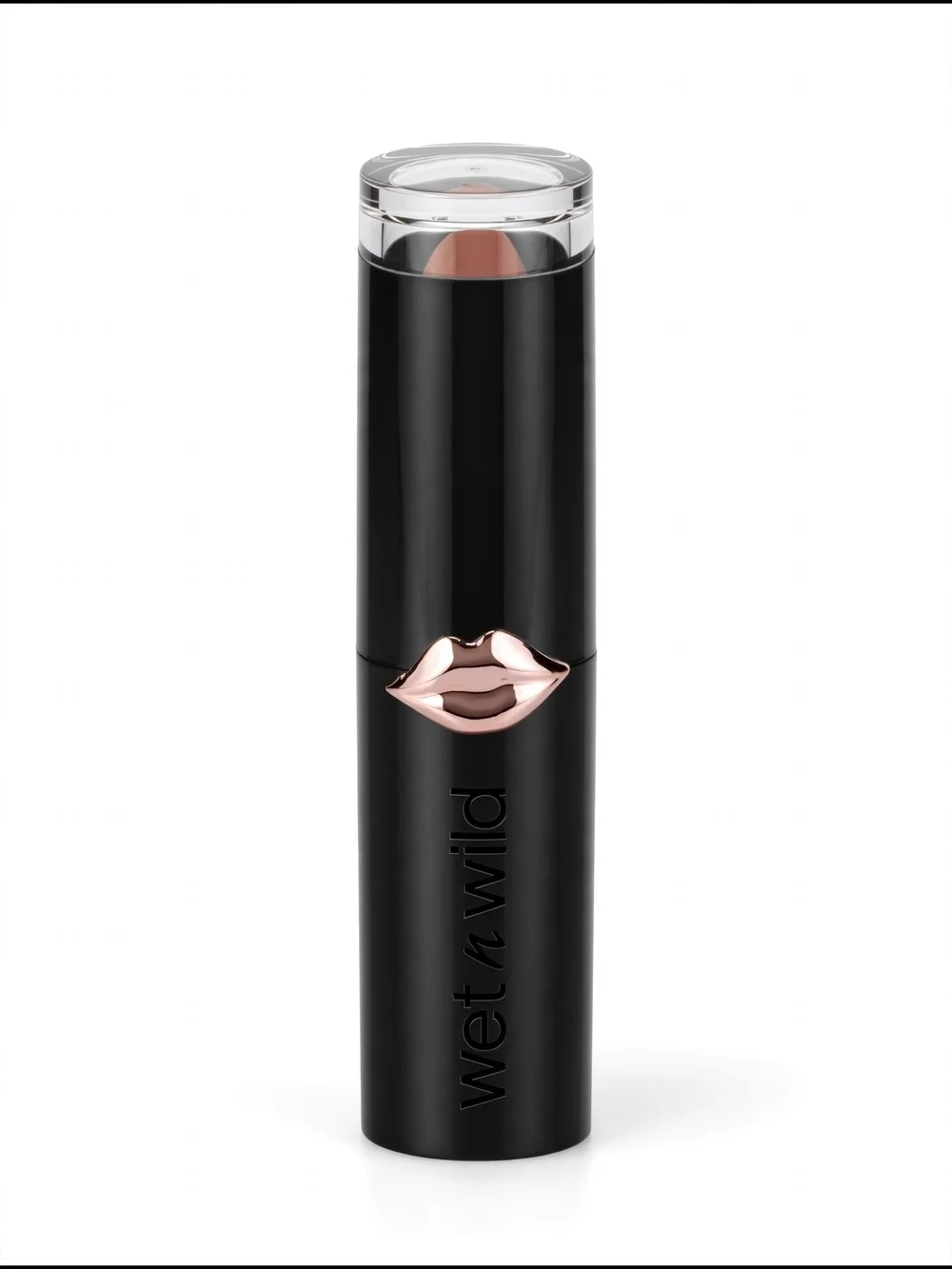 wet n wild Lipstick Stick in Nude Pink with Rose Gold Accent
